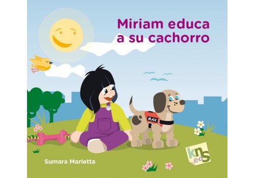 Miriam educa a su cachorro